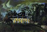 Chaim Soutine  - Bilder Gemälde - House in the Country
