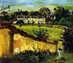 Chaim Soutine  - Bilder Gemälde - House near Chartres