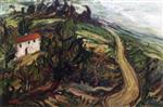 Chaim Soutine  - Bilder Gemälde - House near the Road