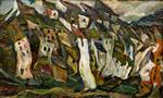 Chaim Soutine  - Bilder Gemälde - Houses