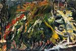 Chaim Soutine  - Bilder Gemälde - Houses on the Hill, Céret