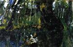 Chaim Soutine  - Bilder Gemälde - Landscape at Champigny