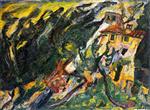 Chaim Soutine  - Bilder Gemälde - Les Gorges du Loup sur Vence