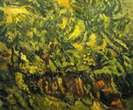 Chaim Soutine  - Bilder Gemälde - Little Girl in a Meadow