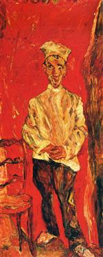 Chaim Soutine  - Bilder Gemälde - Little Pastry Cook