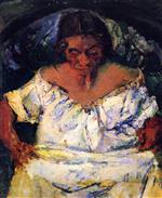 Chaim Soutine  - Bilder Gemälde - Marie at the Bath