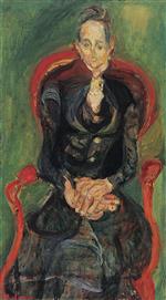 Chaim Soutine  - Bilder Gemälde - Melanie, the School Teacher