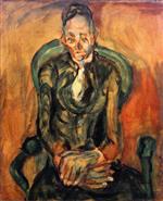 Chaim Soutine  - Bilder Gemälde - Old Woman