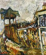 Chaim Soutine  - Bilder Gemälde - Parisian Suburb