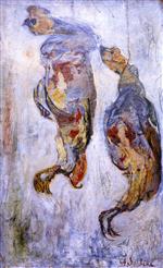Chaim Soutine  - Bilder Gemälde - Pheasants