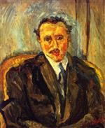 Chaim Soutine  - Bilder Gemälde - Portrait of a Man