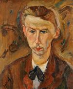 Chaim Soutine  - Bilder Gemälde - Portrait of the Painter Richard X