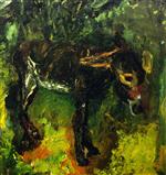 Chaim Soutine  - Bilder Gemälde - Small Donkey
