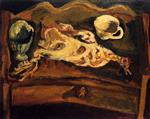 Chaim Soutine  - Bilder Gemälde - Still LIfe with Chicken