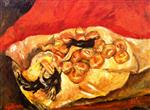 Chaim Soutine  - Bilder Gemälde - Still Life with Fowl