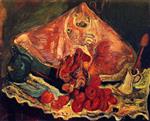 Chaim Soutine  - Bilder Gemälde - Still LIfe with Ray