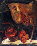 Chaim Soutine  - Bilder Gemälde - Still LIfe with Ray