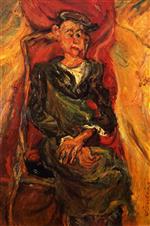 Chaim Soutine  - Bilder Gemälde - The Apprentice