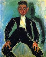 Chaim Soutine  - Bilder Gemälde - The Groom