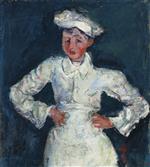 Chaim Soutine  - Bilder Gemälde - The Little Pastry Cook