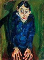 Chaim Soutine  - Bilder Gemälde - The Mad Woman