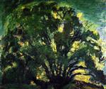 Chaim Soutine  - Bilder Gemälde - The Oak