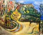 Chaim Soutine  - Bilder Gemälde - The Road