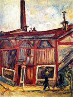 Chaim Soutine  - Bilder Gemälde - The Studio of the Artist Falguiere