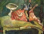 Chaim Soutine  - Bilder Gemälde - The Table