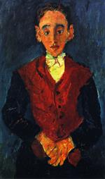 Chaim Soutine  - Bilder Gemälde - The Valet