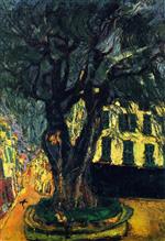 Chaim Soutine  - Bilder Gemälde - Tree of Vence