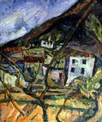 Chaim Soutine  - Bilder Gemälde - View of Vence