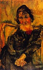 Chaim Soutine  - Bilder Gemälde - Young Woman