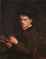 Emile Friant - Bilder Gemälde - Self portrait-2