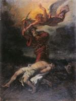 Emile Friant  - Bilder Gemälde - The Sacrifice of Isaac