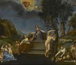 Francesco Albani - Bilder Gemälde - Allegory of the Earth