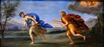 Francesco Albani - Bilder Gemälde - Apollo and Daphne
