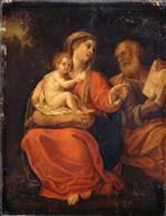 Francesco Albani - paintings - Holy Family