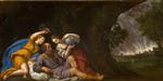 Francesco Albani - Bilder Gemälde - Loth and his Daughters