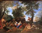 Francesco Albani - Bilder Gemälde - Predication of Saint John the Baptist