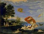 Francesco Albani  - Bilder Gemälde - The Rape of Europa