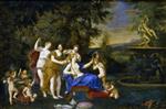 Francesco Albani  - Bilder Gemälde - The Toilet of Venus