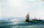 Ivan Aivazovsky - Bilder Gemälde - A Sunny Day