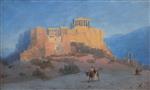 Ivan Aivazovsky - Bilder Gemälde - Acropolis of Athens