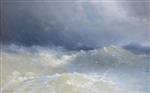 Ivan Aivazovsky  - Bilder Gemälde - Among the Waves