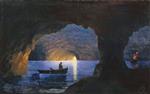 Ivan Aivazovsky  - Bilder Gemälde - Azure Grotto, Naples