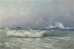 Ivan Aivazovsky  - Bilder Gemälde - Biarritz
