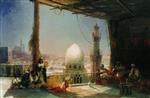 Ivan Aivazovsky  - Bilder Gemälde - Cairo Scene