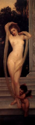 Lord Frederic Leighton - Peintures - Un Bain