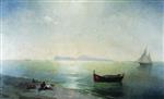 Ivan Aivazovsky  - Bilder Gemälde - Calm on the Mediterranean Sea